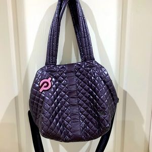 Peloton X the Oliver Thomas bag in dark purple. Like new. Used once or twice.